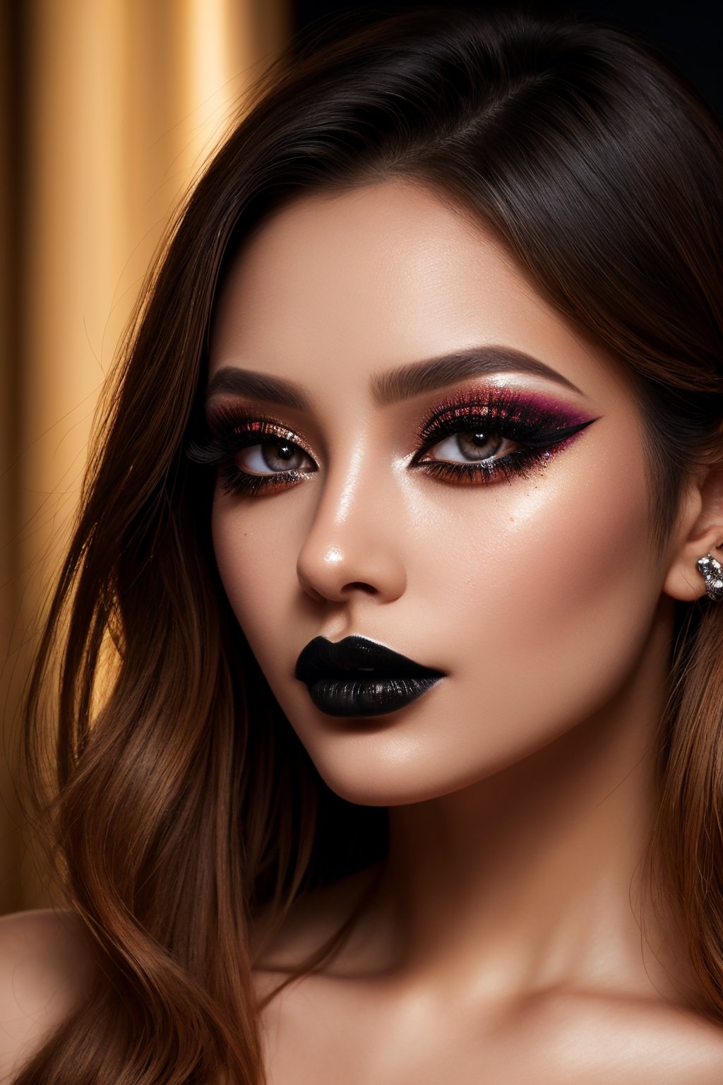beautiful woman,  makeup,  detailed eyes on Tensor.Art