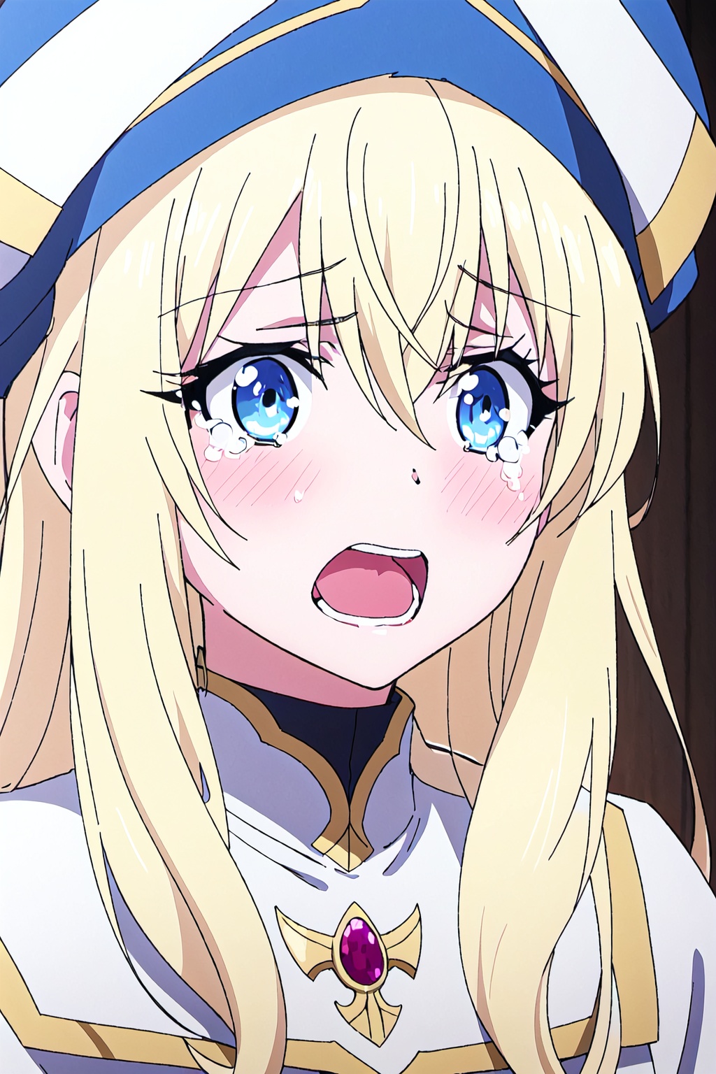 priestess,  1girl,  blonde hair by biowa on Tensor.Art