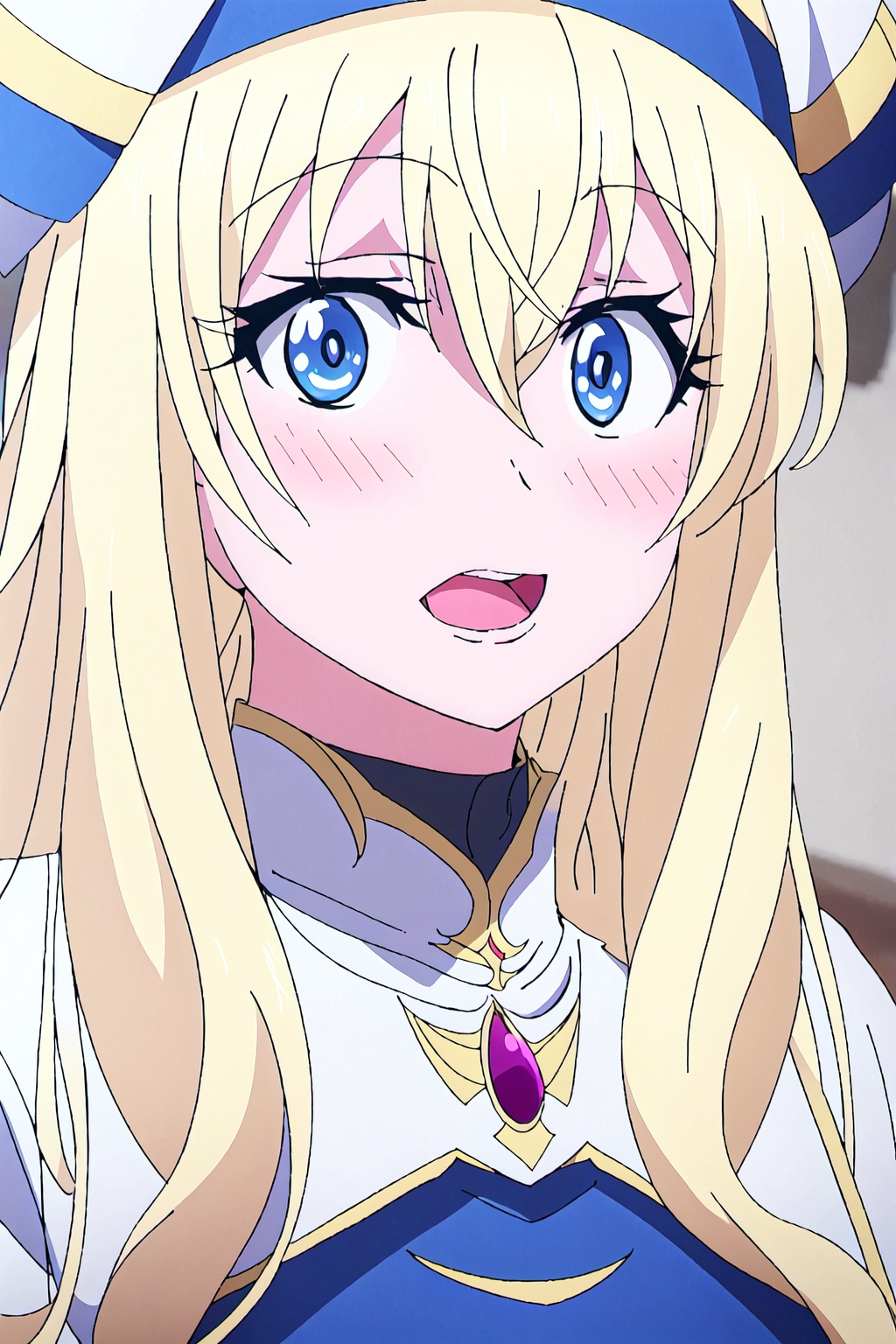 priestess,  1girl,  blonde hair by biowa on Tensor.Art