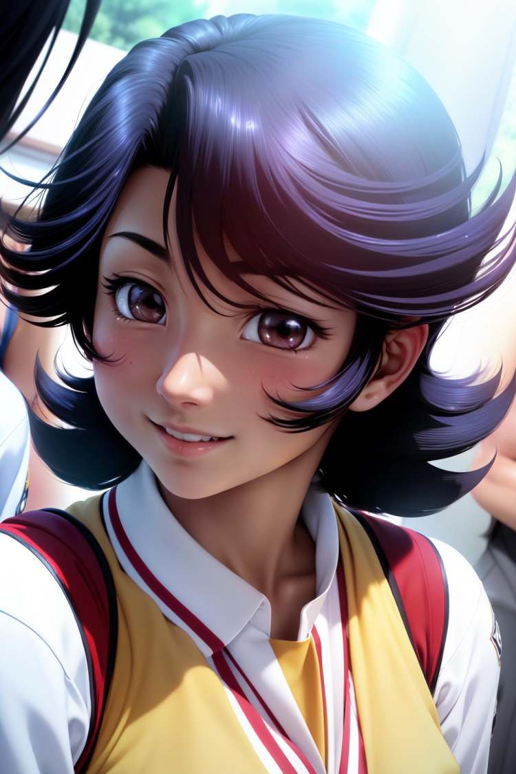神島朋子/ Kamishima Tomoko [あの街の恋の詩] by Rasman045 on Tensor.Art