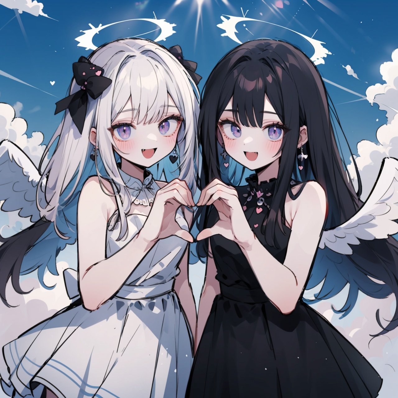 ultra resolution image,  (2girls),  (couple on Tensor.Art