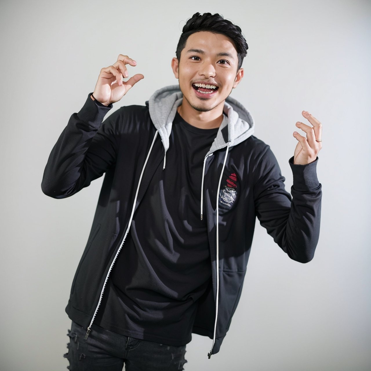 hair,  studio background,  28 year old male on Tensor.Art