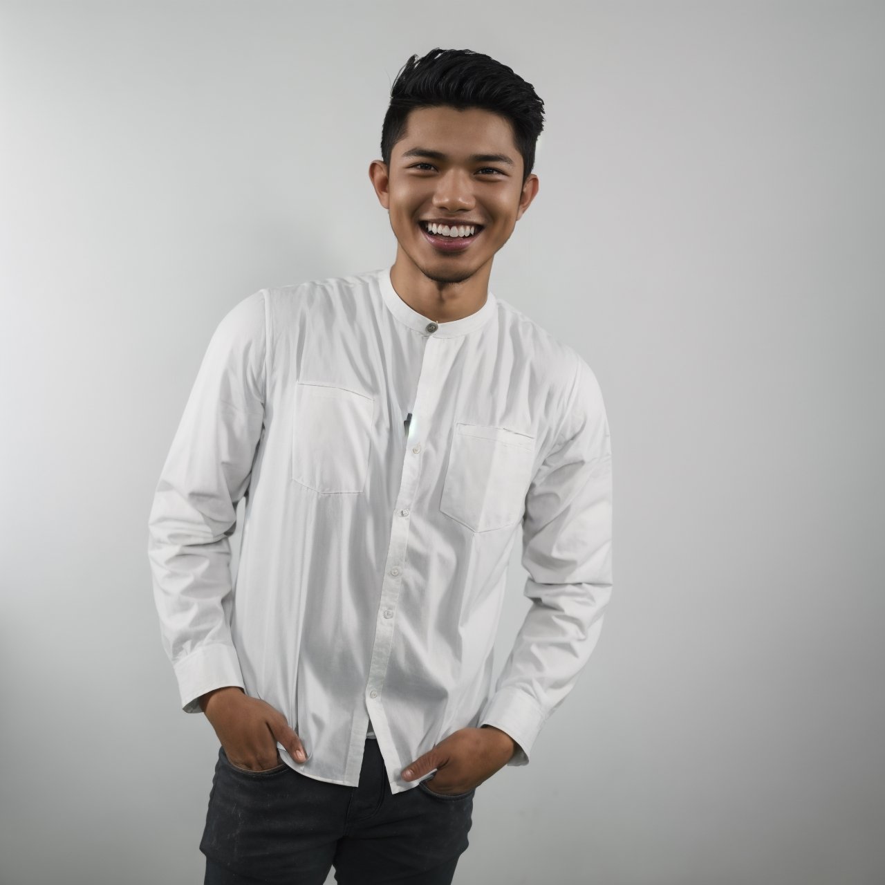 hair,  studio background,  22 year old male on Tensor.Art