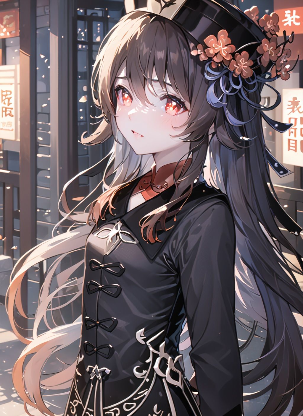 <lora:hutao:1>,hutao,1girl, 