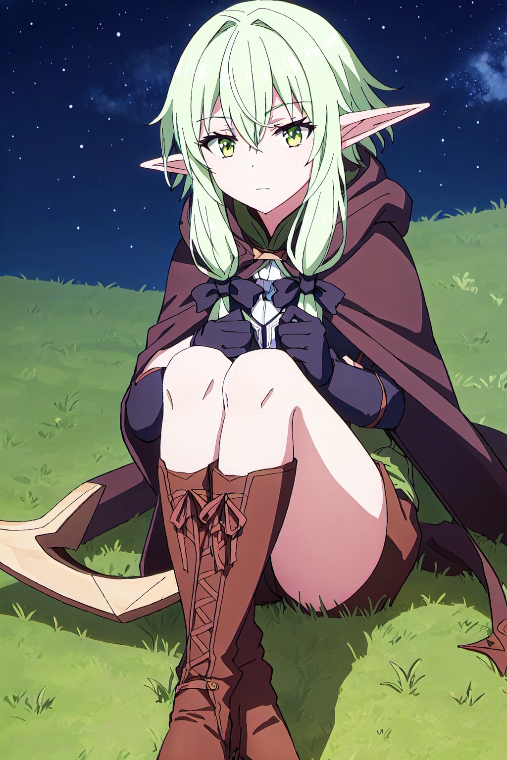 yousei,  1girl,  elf on Tensor.Art