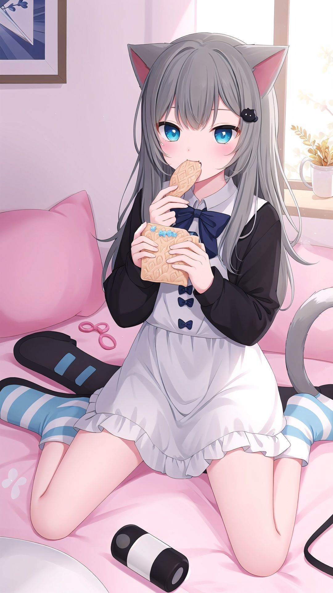 1girl,  taiyaki,  food on Tensor.Art