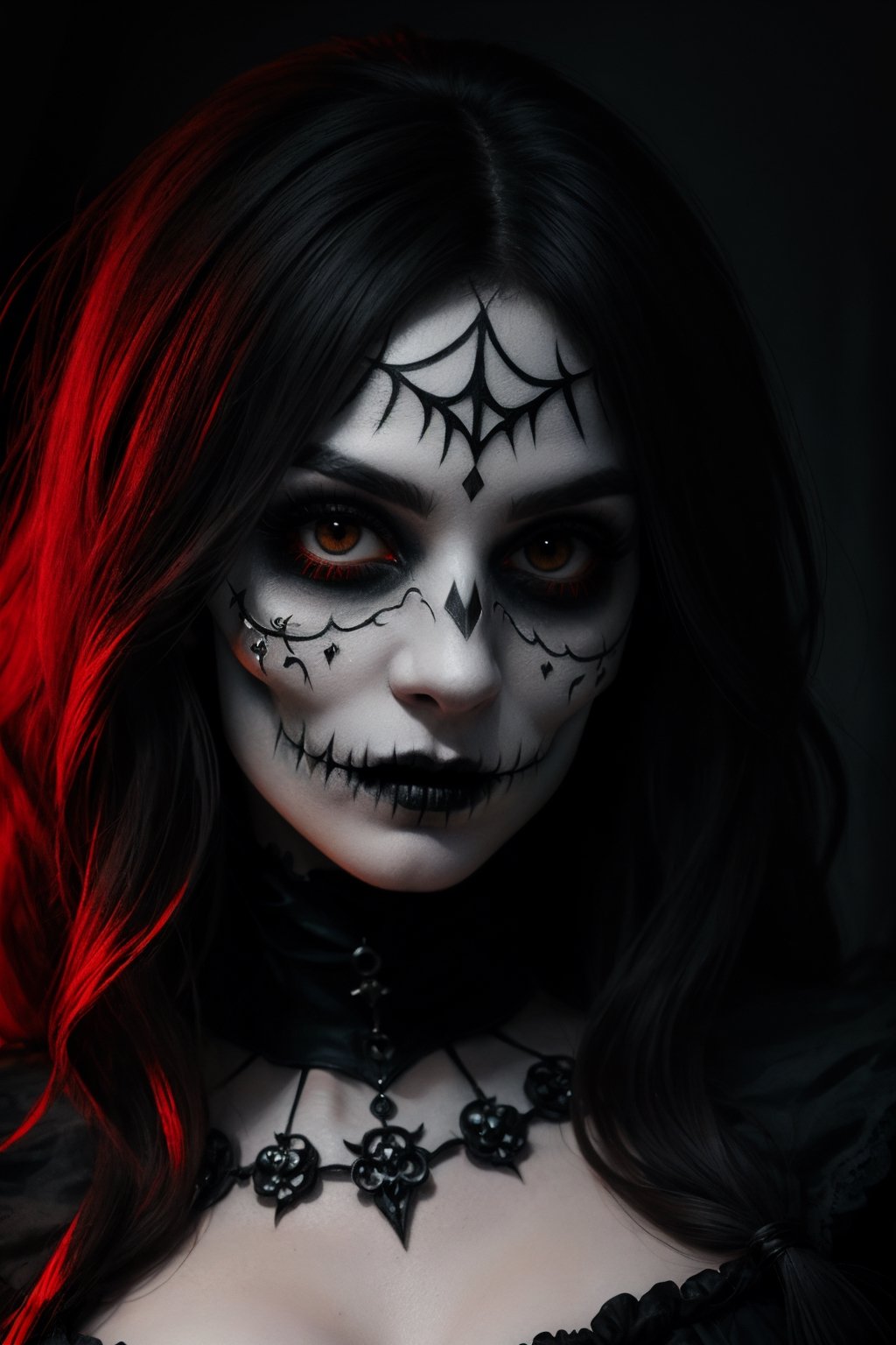 dark atmosphere,  expressive eyes,  dramatic lighting on Tensor.Art