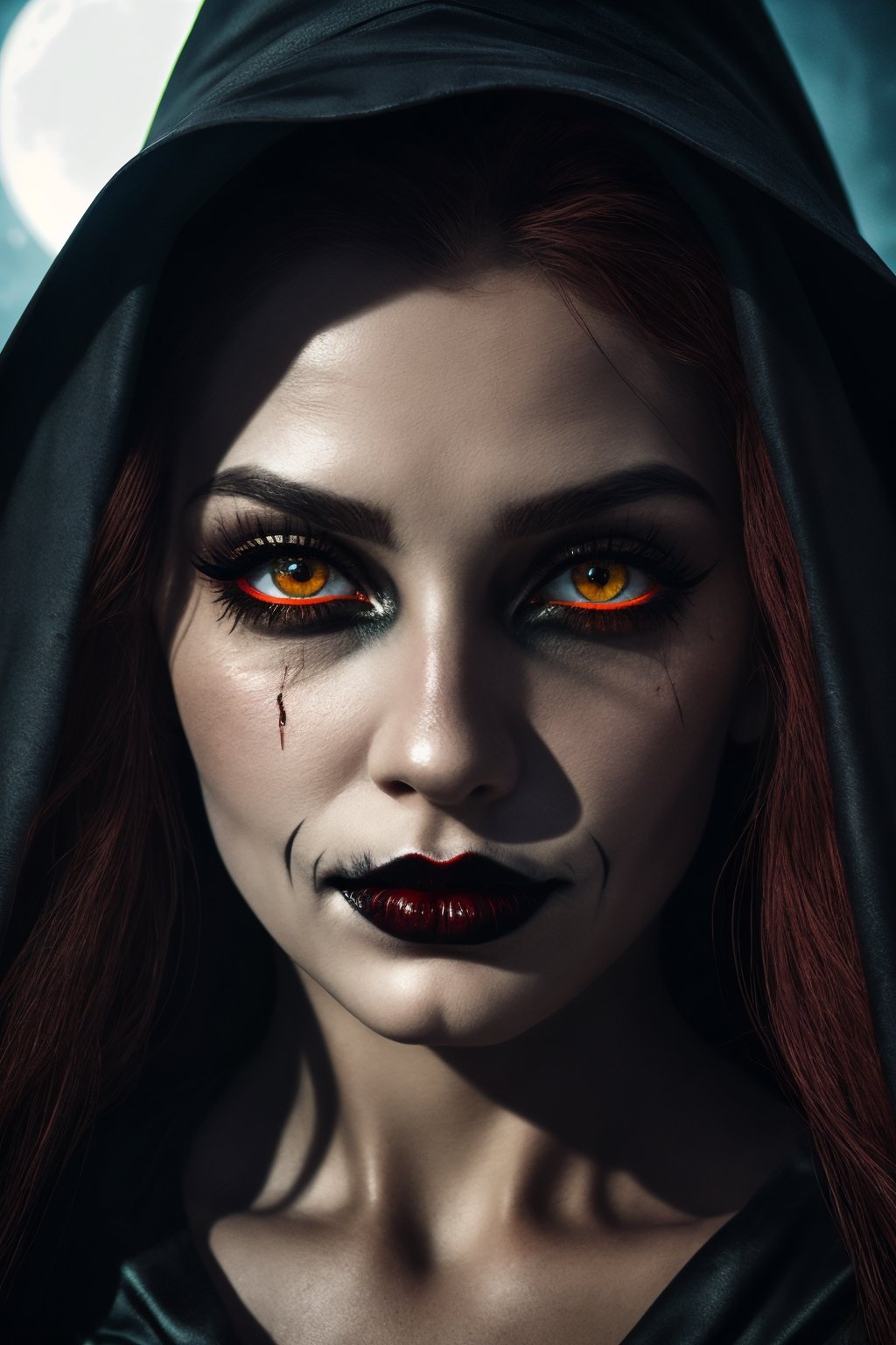(vivid colors),  halloween,  witcher on Tensor.Art