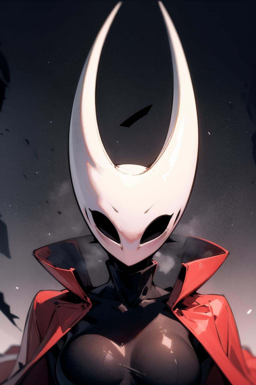 Hornet_HK,  red cloak,  black body on Tensor.Art