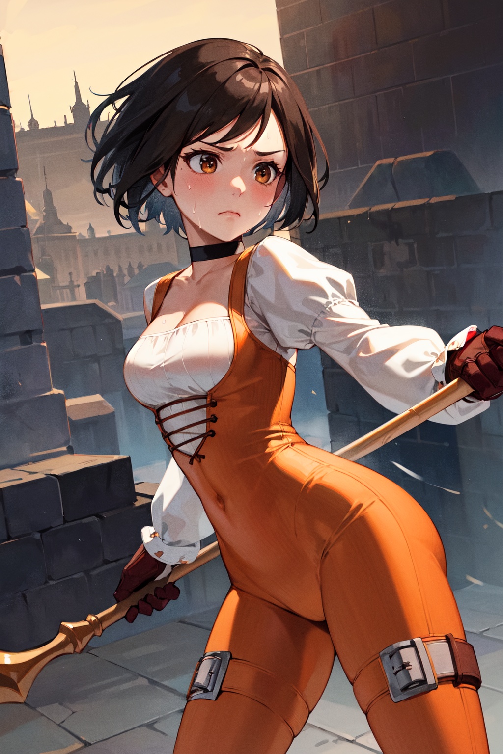 masterpiece,  best quality,  highres on Tensor.Art