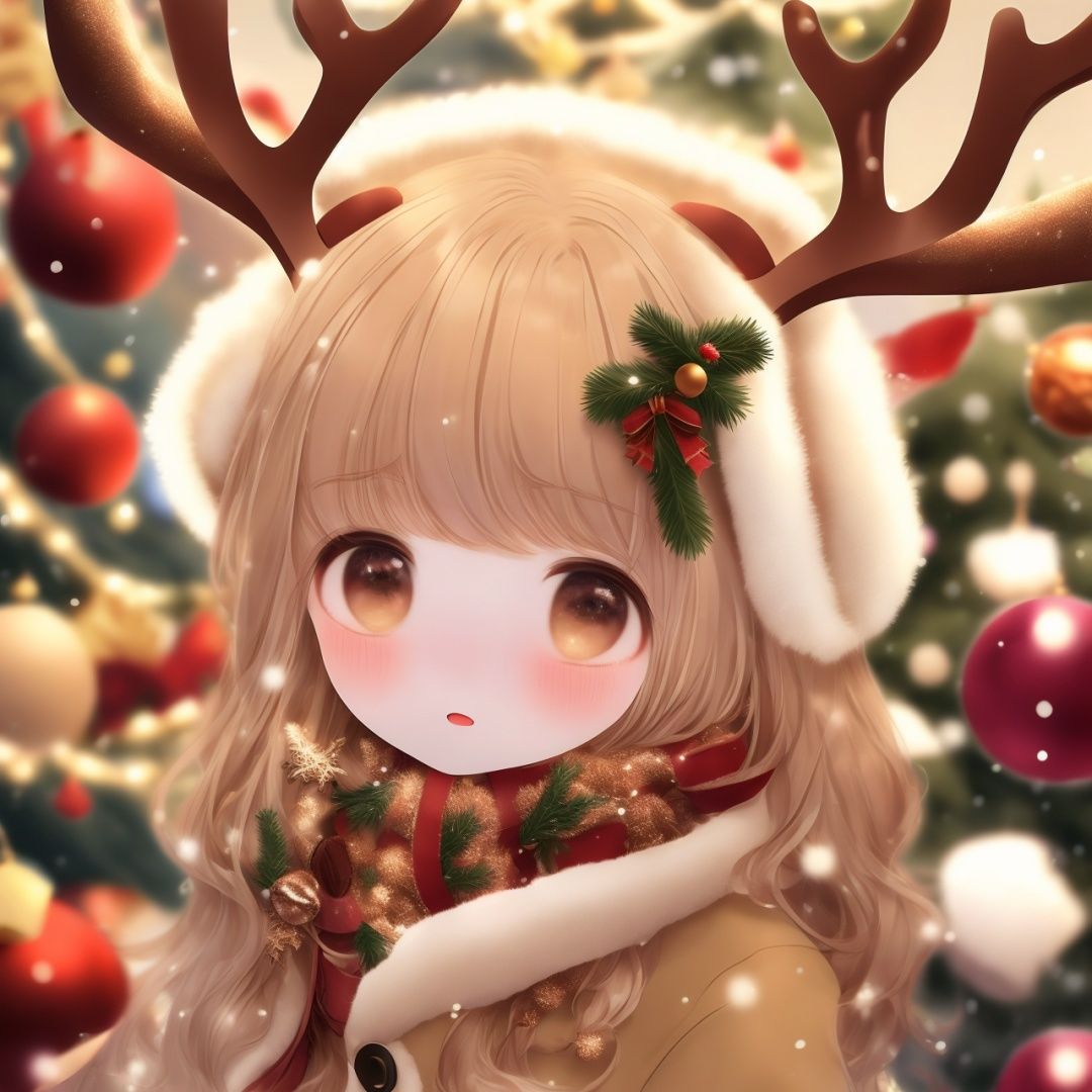  Best quality, 8k, cg,antlers,christmas,fur-trimmed_headwear,reindeer_antlers,
reindeer_costume