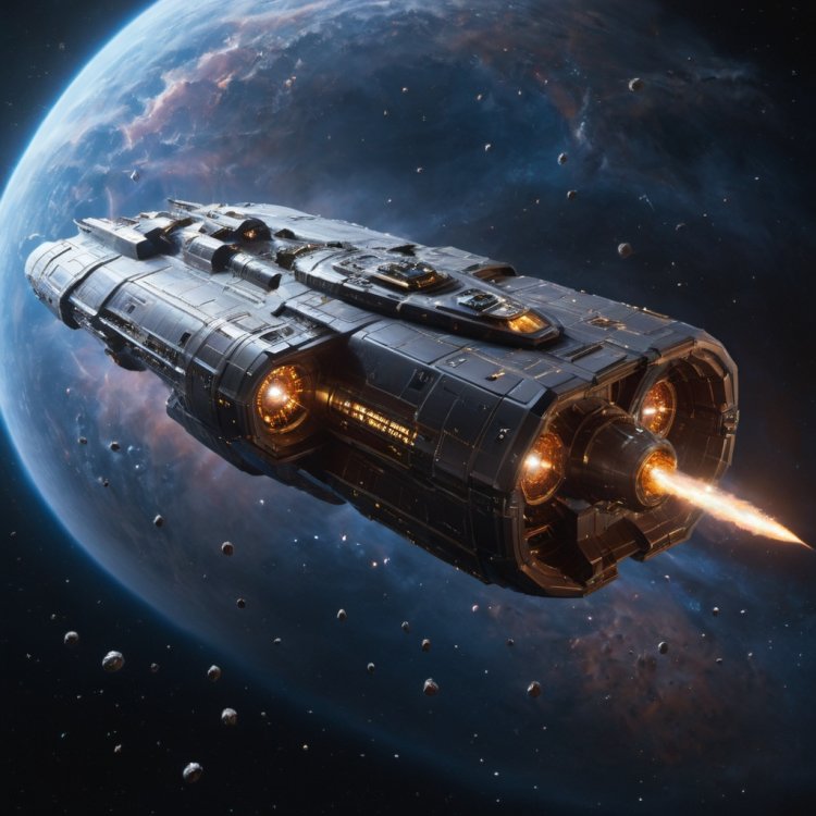 Sci-Fi Spaceships by Pixel by Pixel on Tensor.Art