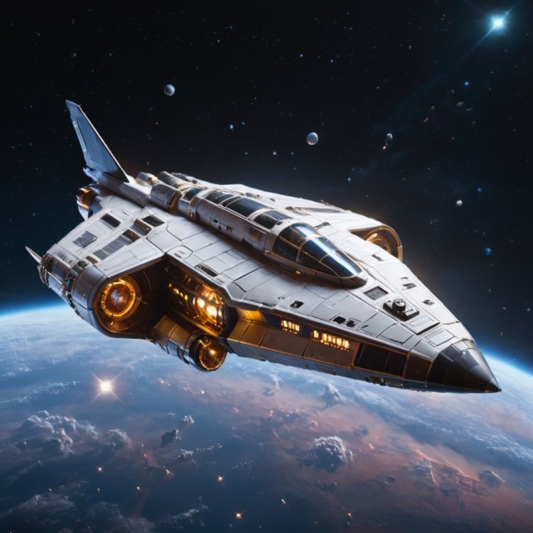 Sci-Fi Spaceships by Pixel by Pixel on Tensor.Art
