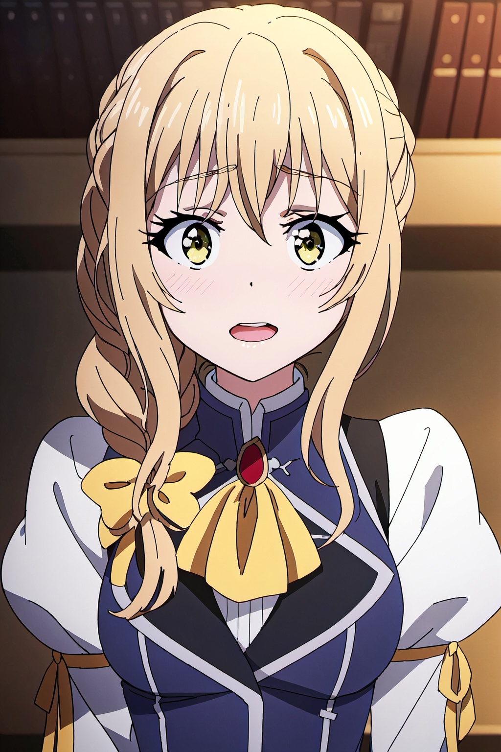 Uketsuke-jou,  1girl,  braid on Tensor.Art