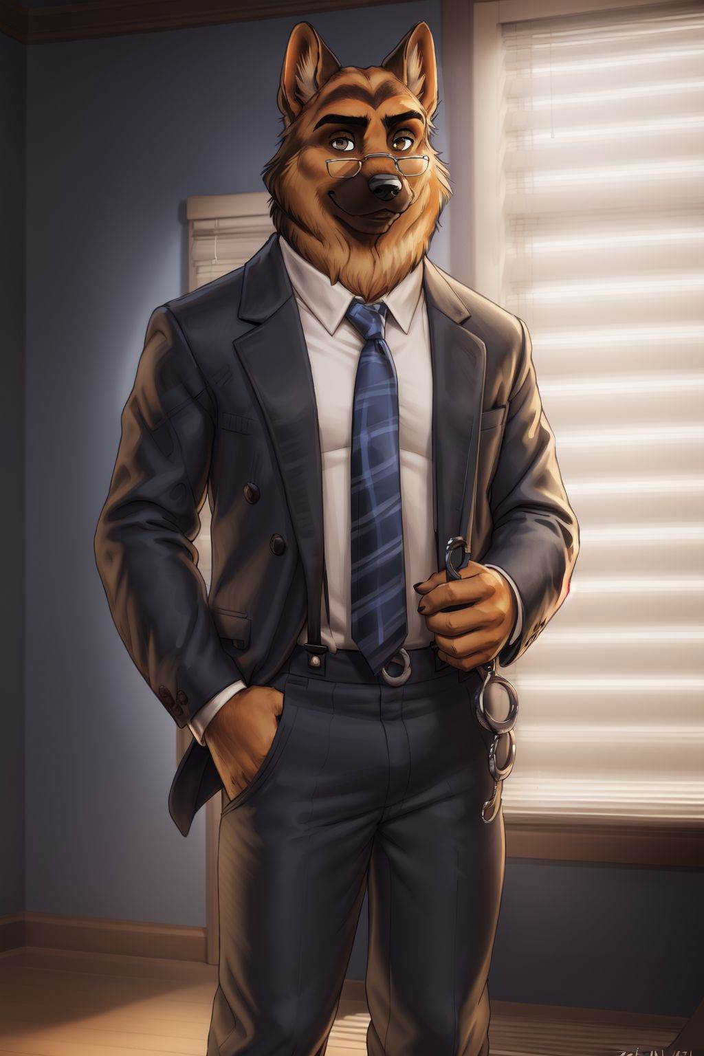 smirnov,  brown eyes,  mature male on Tensor.Art