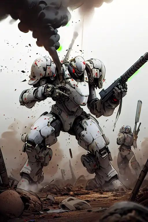 パワーローダー X-4+(PD-802) 装甲歩兵（風） [PowerDolls Style] by Rasman045 on Tensor.Art