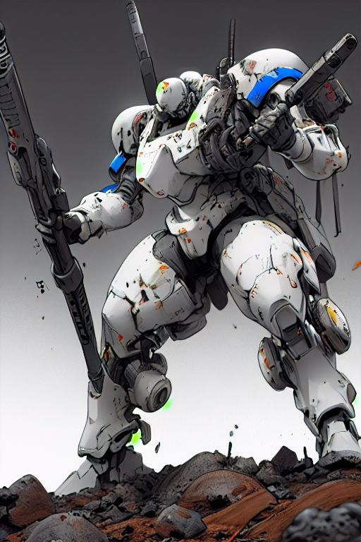 パワーローダー X-4+(PD-802) 装甲歩兵（風） [PowerDolls Style] by Rasman045 on Tensor.Art