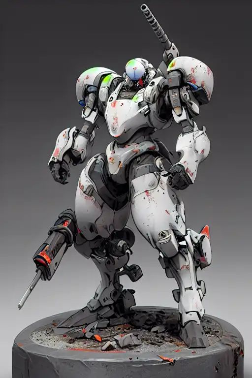パワーローダー X-4+(PD-802) 装甲歩兵（風） [PowerDolls Style] by Rasman045 on Tensor.Art