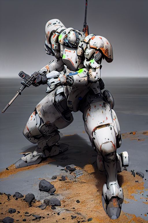 パワーローダー X-4+(PD-802) 装甲歩兵（風） [PowerDolls Style] by Rasman045 on Tensor.Art