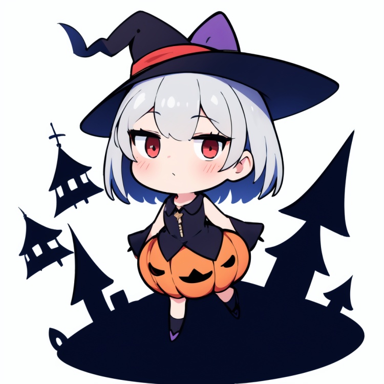 tenten-chan (informal)_halloween by gufutokuku on Tensor.Art