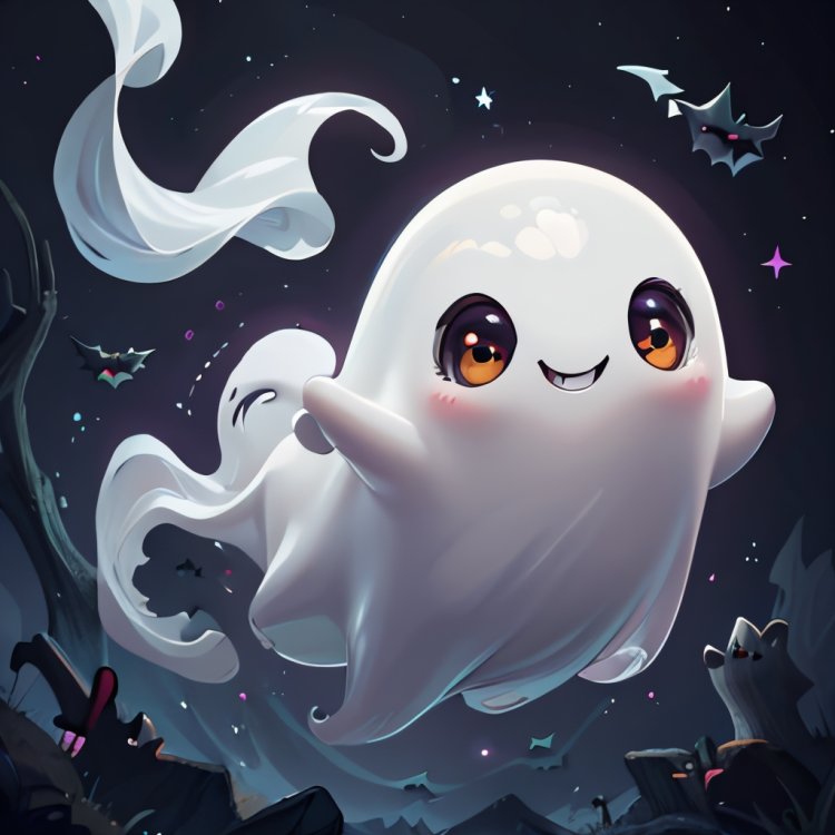 Cute Ghost by Citron Legacy on Tensor.Art