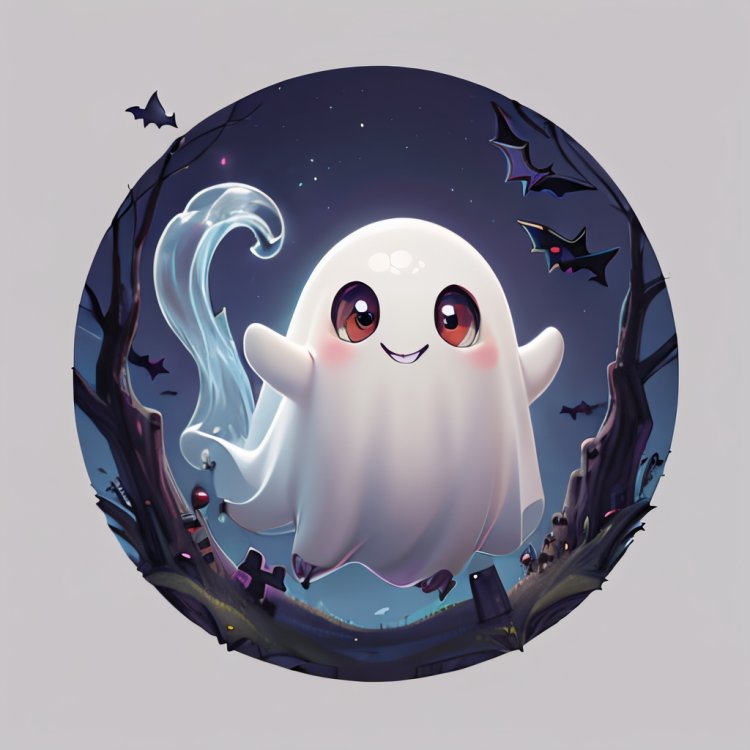 Cute Ghost by Citron Legacy on Tensor.Art