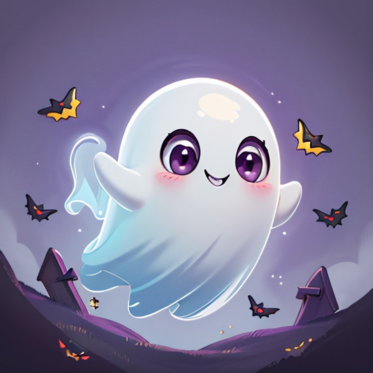 Cute Ghost by Citron Legacy on Tensor.Art