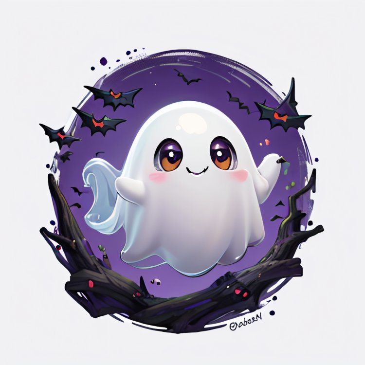 Cute Ghost by Citron Legacy on Tensor.Art