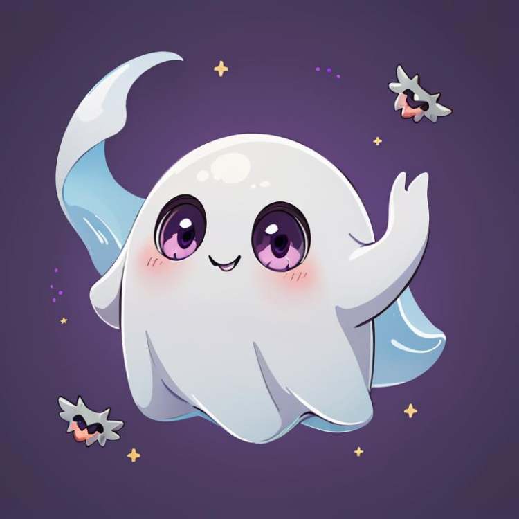Cute Ghost by Citron Legacy on Tensor.Art