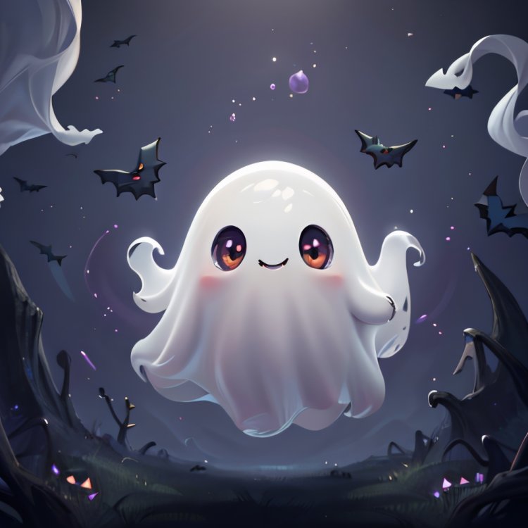 Cute Ghost by Citron Legacy on Tensor.Art