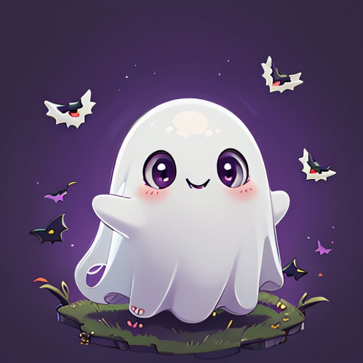 Cute Ghost by Citron Legacy on Tensor.Art