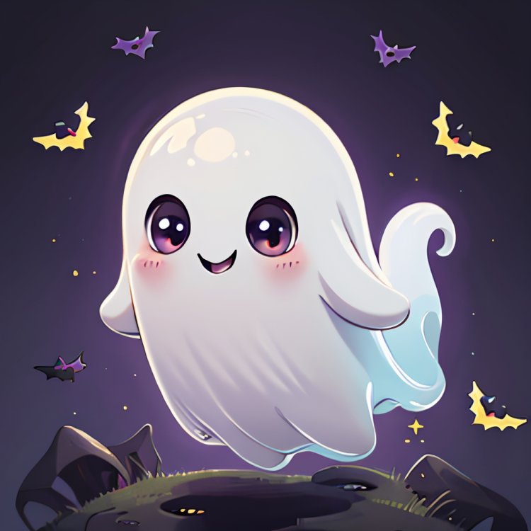 Cute Ghost by Citron Legacy on Tensor.Art