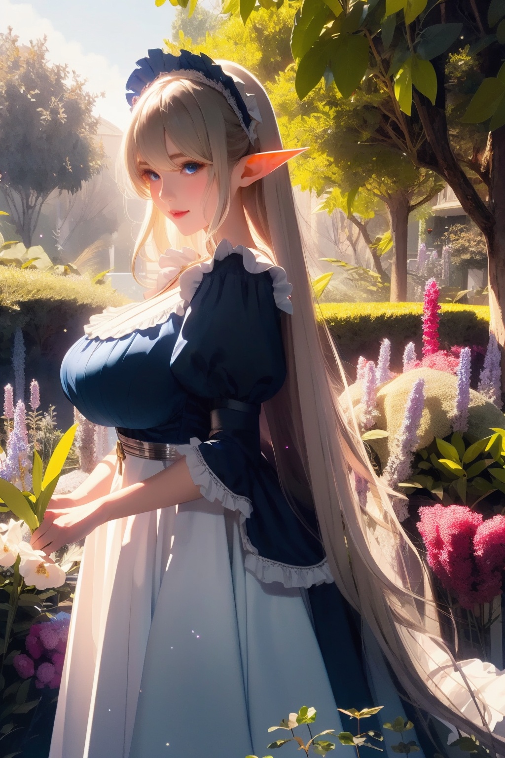 (1 elegant graceful female),  30 years old,  refined on Tensor.Art