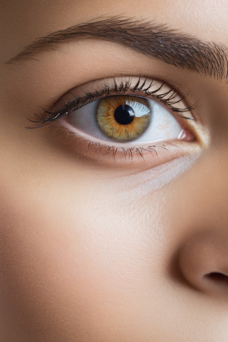 hazel eye,  close up,  perfecteyes on Tensor.Art