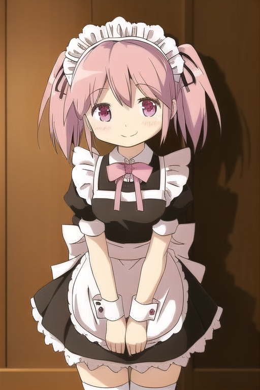 ((maid_headdress)),  smile,  (maid on Tensor.Art