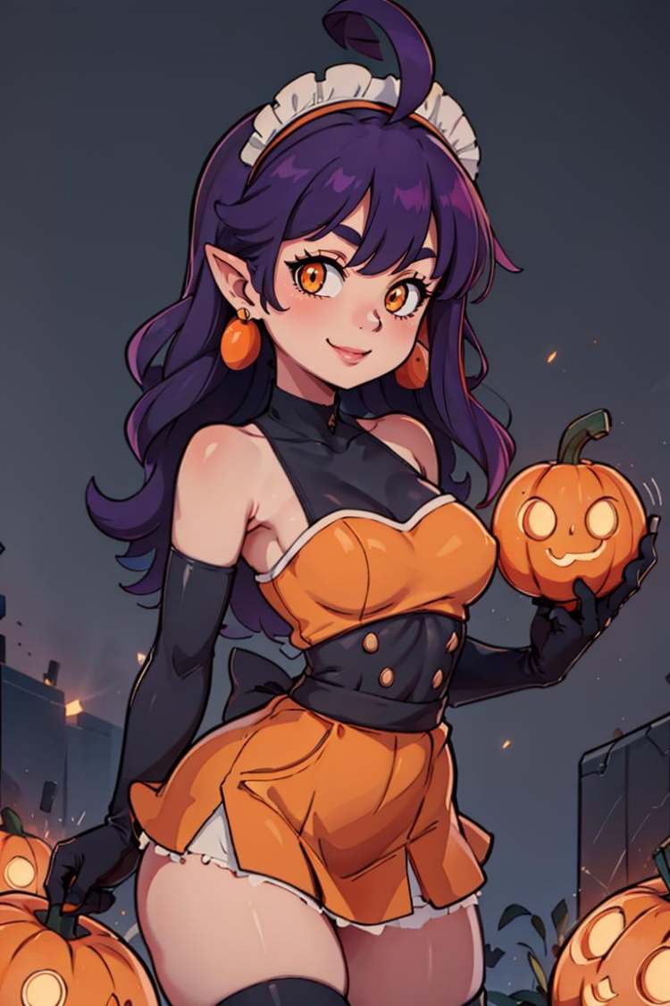 Stardust Pumpkins (Citron OC) by Citron Legacy on Tensor.Art