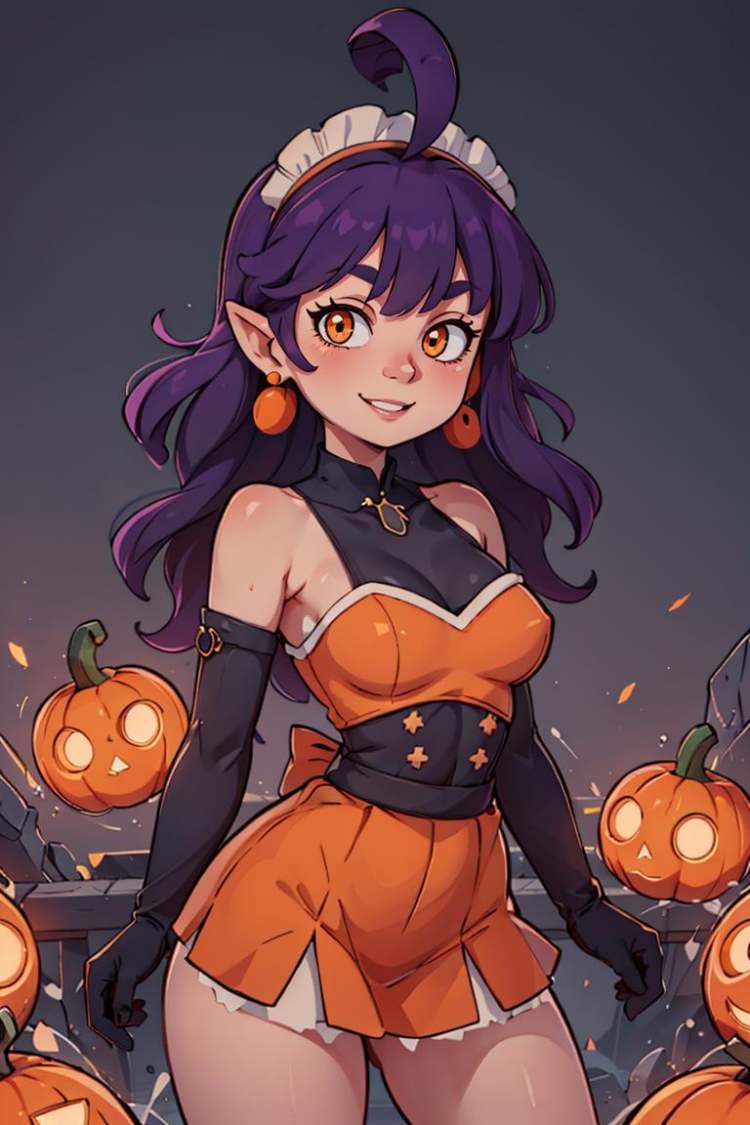 Stardust Pumpkins (Citron OC) by Citron Legacy on Tensor.Art