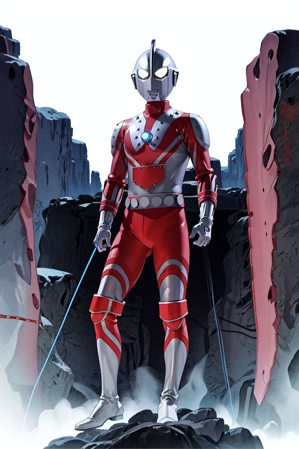  (masterpiece:1.3), (the best quality:1.2), (super fine illustrations:1.2), (Masterpiece), high quality, high detail,((white background:1.2)), looking at viewer, (SOLO:1.4),outline,,simple background,robot joints,belt,white bodysuit,white gloves,legwear,gloves,boots,logo,cover,mask,plugsuit,gem,bodysuit,red pattern on body,white tight-fitting,white footwear,helmet,leather suit,ultraman,latex