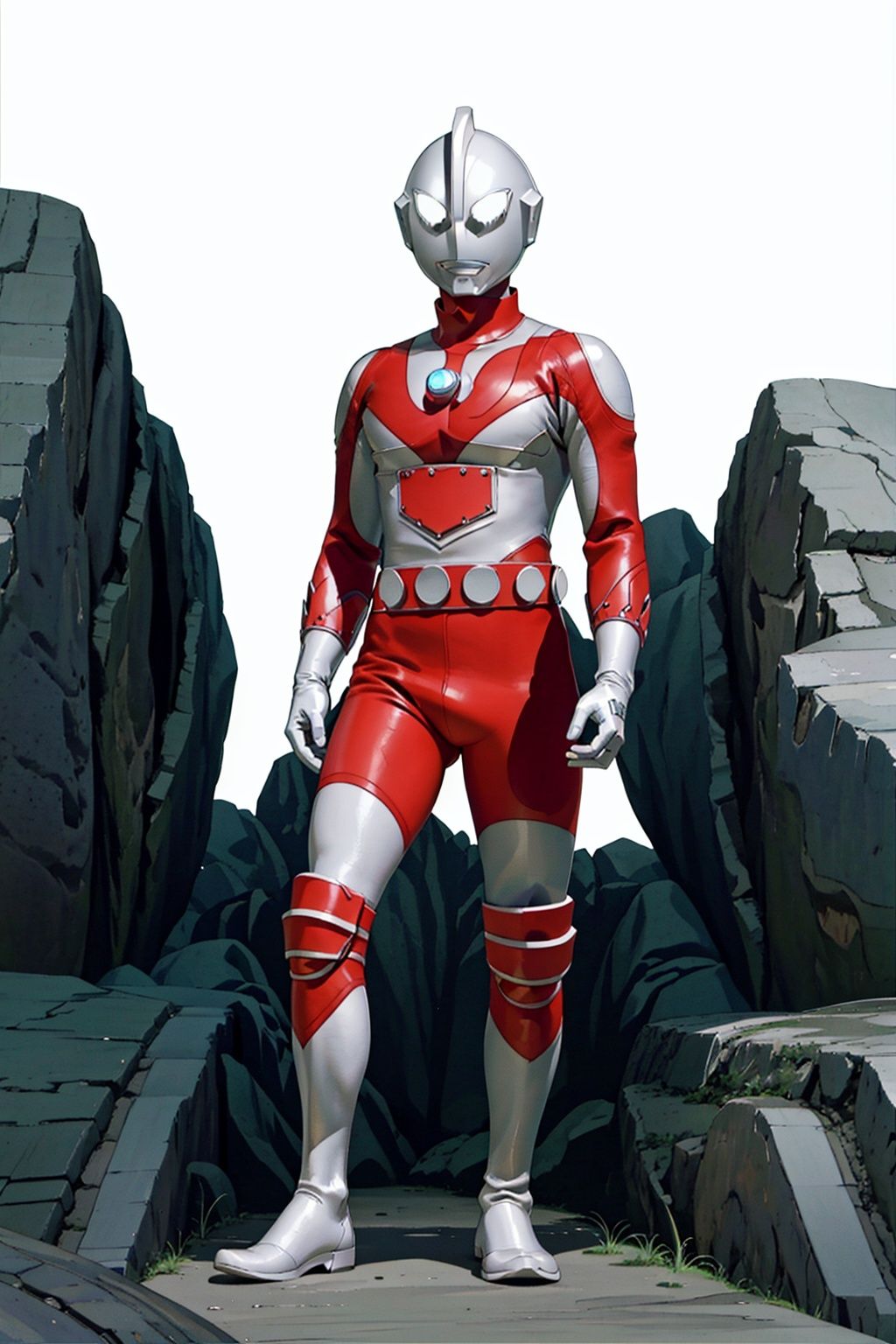  (masterpiece:1.3), (the best quality:1.2), (super fine illustrations:1.2), (Masterpiece), high quality, high detail,((white background:1.2)), looking at viewer, (SOLO:1.4),outline,,simple background,belt,latex,ultraman,leather suit,helmet,white footwear,white tight-fitting,red pattern on body,bodysuit,gem,plugsuit,mask,cover,logo,boots,gloves,legwear,white gloves,white bodysuit,