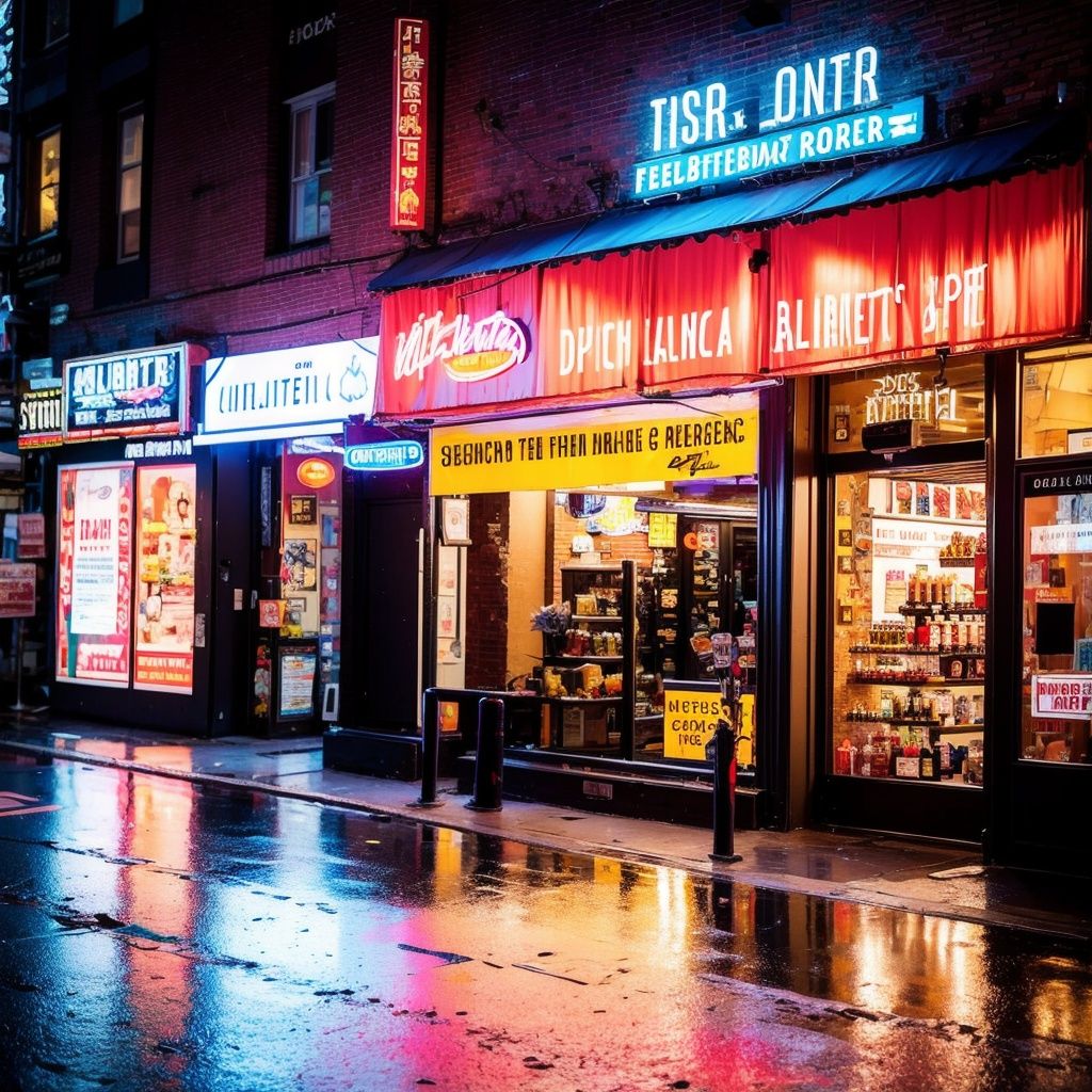 nhxc,  neon lights,  scenery by 叶绿体 on Tensor.Art