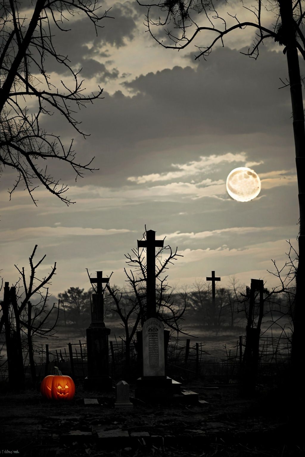  a boy,black background, dark,indoors,bare tree, bat, full moon, moon, tree, tombstone, graveyard, branch, halloween, sunset, jack-o'-lantern, grave, sun, red sky, palm tree, silhouette, cross, crescent moon, fence, spider web, plant, vines, gradient sky, orange sky, red moon, scenery, silk, sky, thorns, in tree, autumn, no humans, bamboo, forest, pumpkin, bamboo forest, crow, night, outdoors