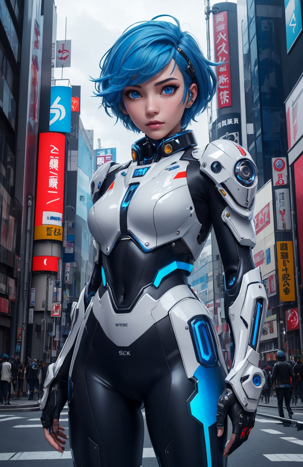 1girl,  cyberpunk,  futuristic on Tensor.Art