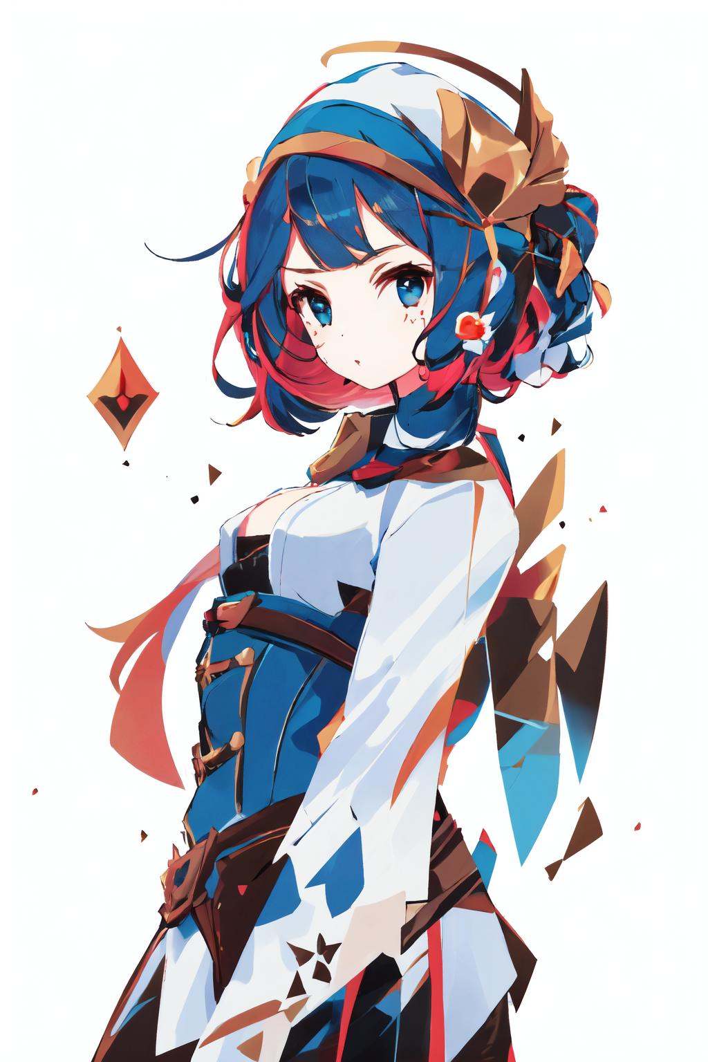 cute girl,  chibi, on Tensor.Art