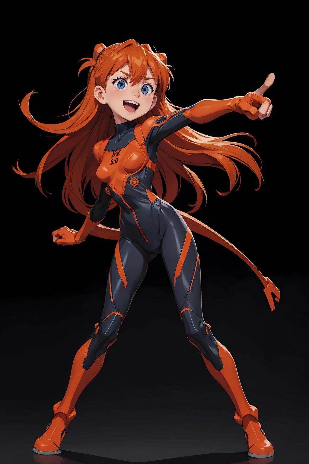 asuka,  1girl,  solo on Tensor.Art