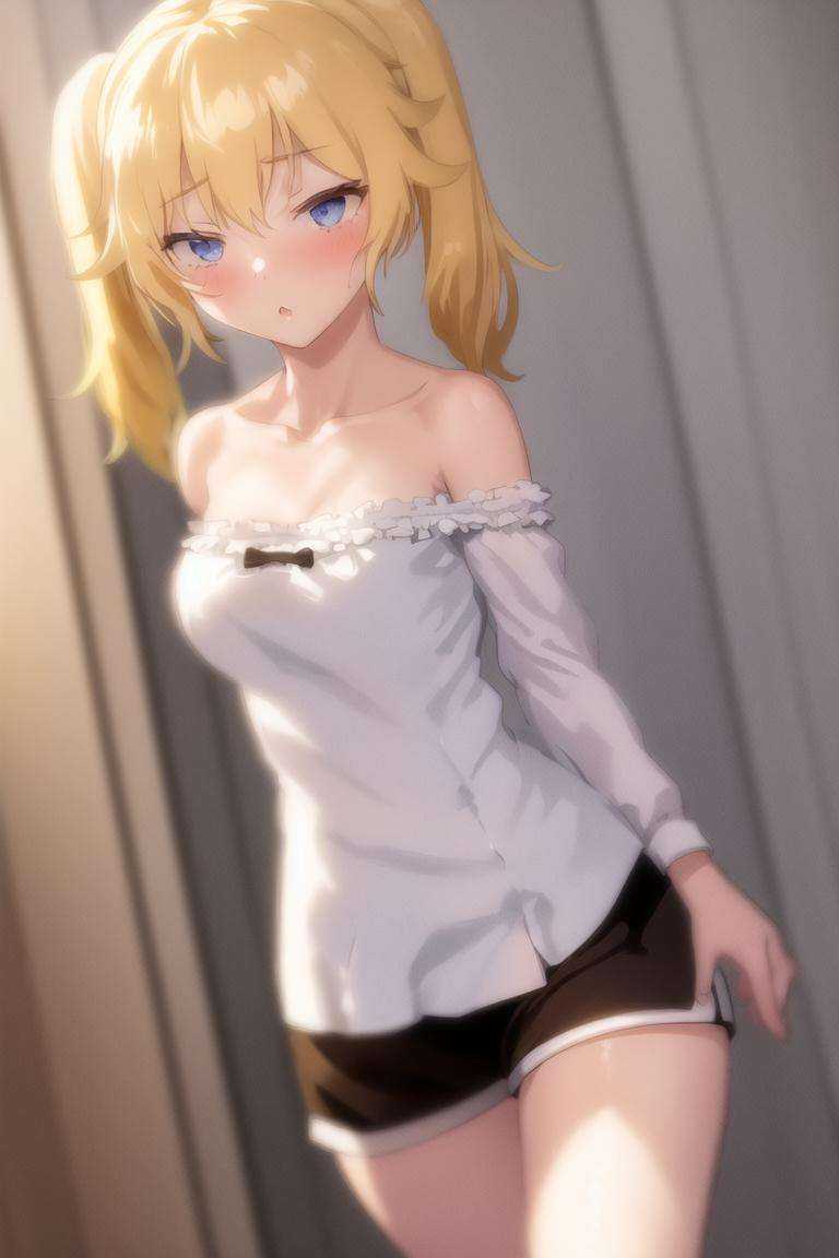 1girl,  blonde hair,  twintails on Tensor.Art