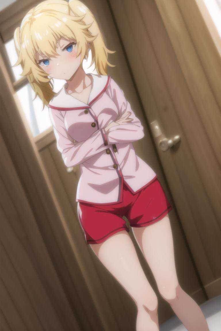 1girl,  blonde hair,  twintails on Tensor.Art