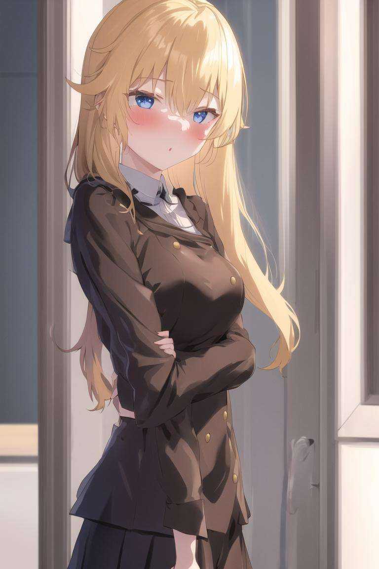 1girl,  blonde hair,  long hair on Tensor.Art