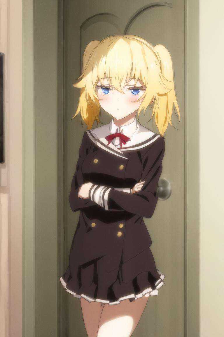 1girl,  blonde hair,  twintails on Tensor.Art