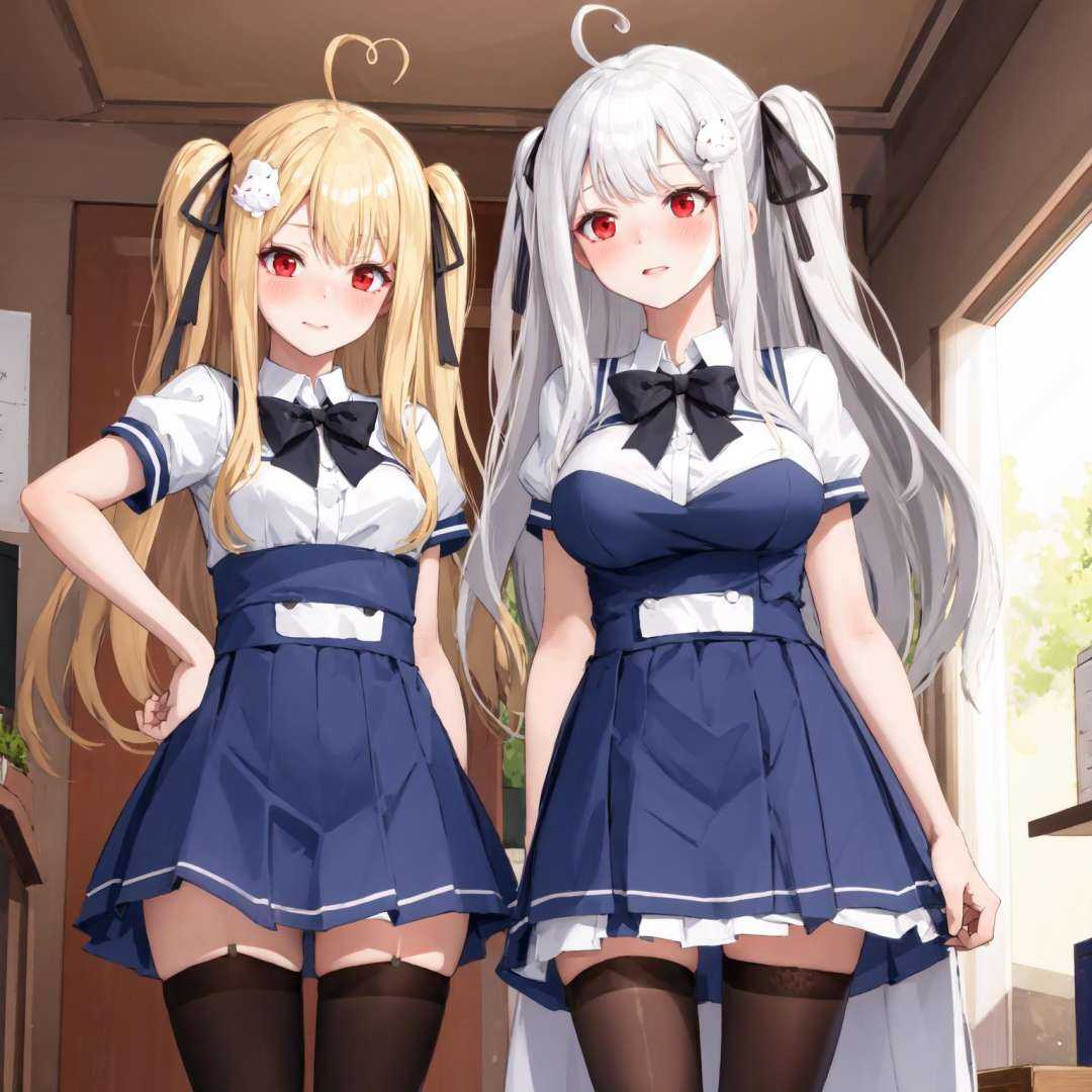 2girls,  indoors,  ADDBASE on Tensor.Art