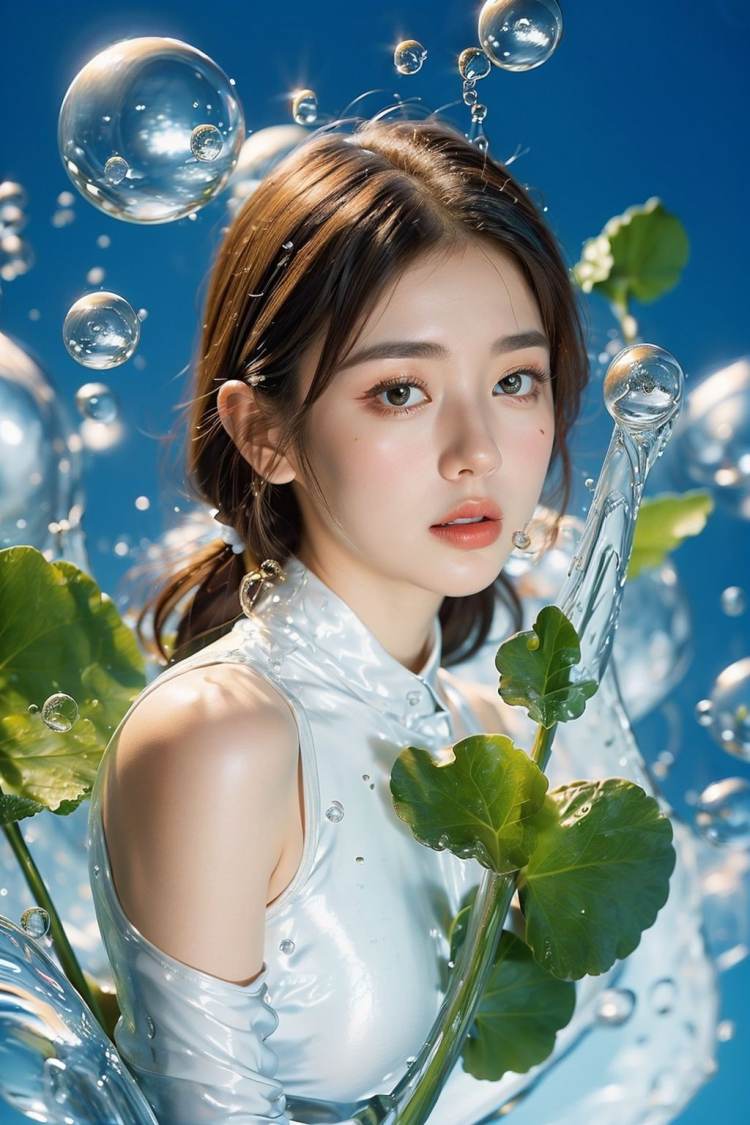 Beauty water bubbles by 寥无事 on Tensor.Art